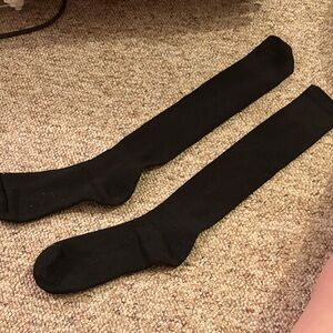 Black Softball Socks